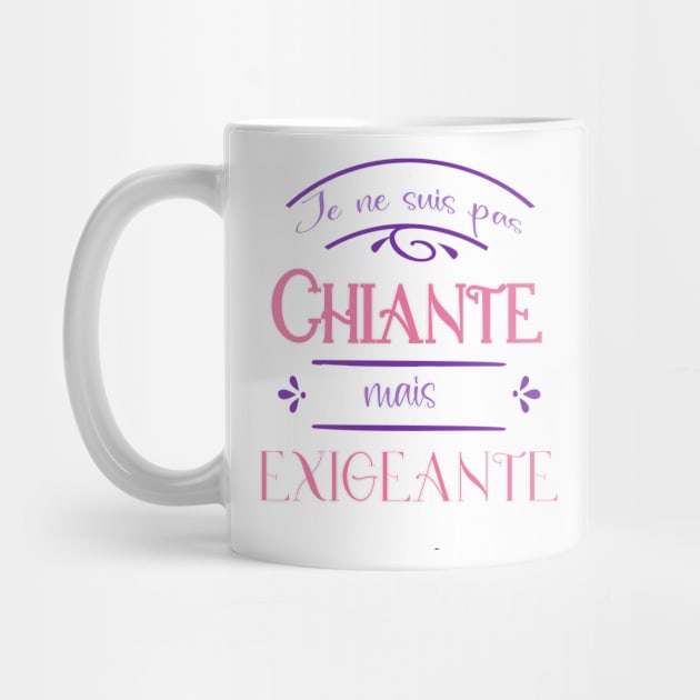 pas chiante, exigeante by ChezALi